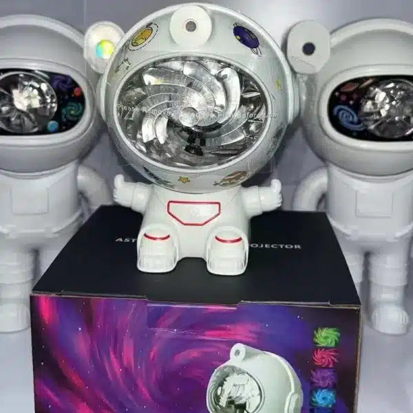 Astronaut Star Projector, Kids Night Light, Nebula Projector Light. Galaxy Bedroom Projector