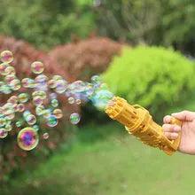 Gatling Bubble Machine Gatling Bubble Gun - Discountbazar